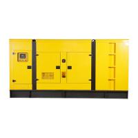 550kVA 440KW Générateurs diesel électriques silencieux entièrement automatiques de type dynamo Genset pour équipements de construction