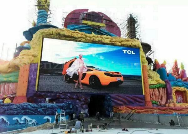40w 60 w Energy Save Outdoor LED Advertising Screens P5 mm SMD2727