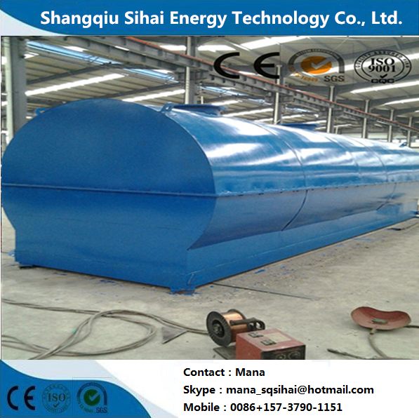 Directly Heated 25KW Waste Oil Distillation Machine to Convert Crude Oil into Diesel