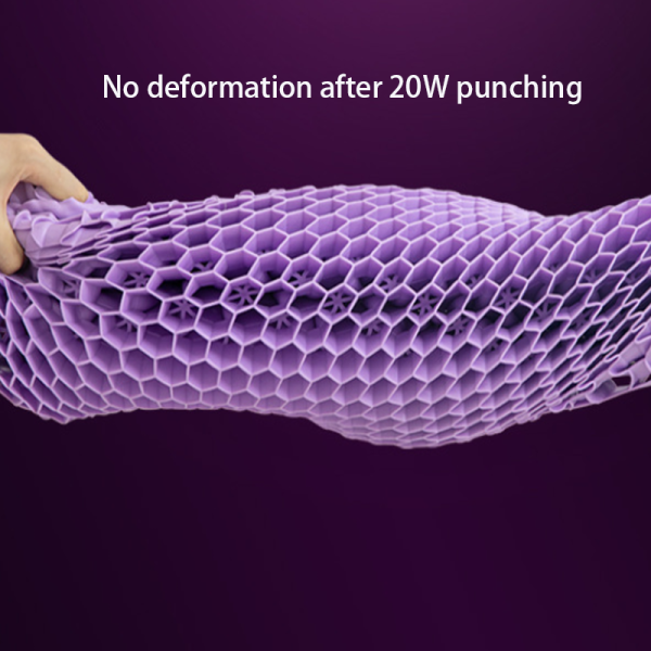 Custom 3D TPE Pressure Relief Gel Cooling Sleeping Pillow for Sale 3.5kg Rectangle