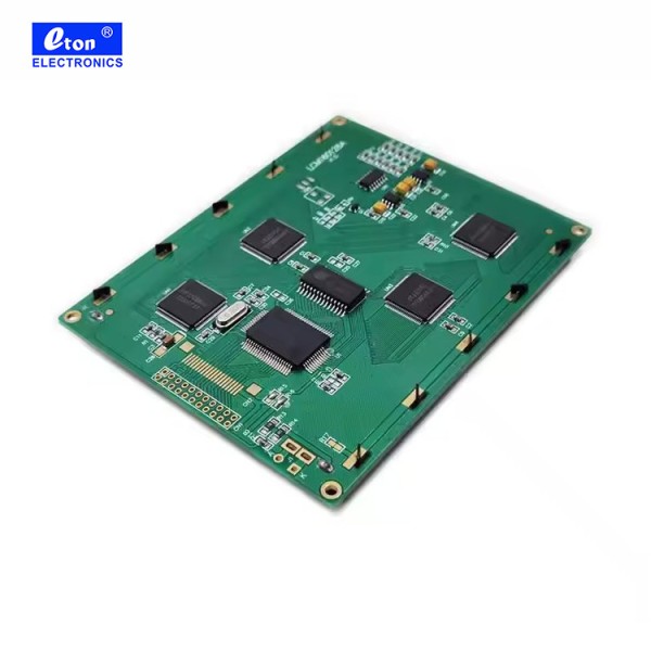 5.0V Yellow Green STN Graphic LCD 160x128 Module Five Inch LCD Screen Display Panel with Housing Case Enclouser