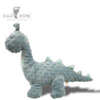 La peluche faite sur commande d'OEM d'ODM a bourré le coton organique de jouets le dinosaure que confortable joue des cadeaux d'enfants de bébé
