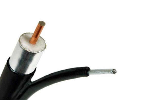 20.83mm Black PE Jacket Digital Coax Cable for Broadban Network