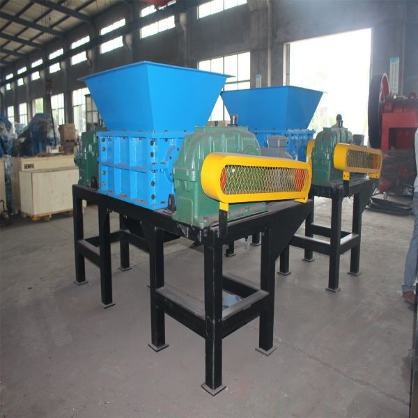 Small Size Double Shaft Waste Shredder with Alloy steel Knife