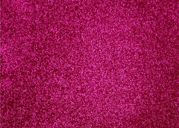 Fuchsia Waterproof Thick Glitter Wallpaper , Kraft Paper Chunky Glitter Wallpaper