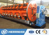 Motor de Siemens da máquina de encalhamento do cabo de Sctructure do conjunto da máquina da fabricação de cabos que conduz a máquina de encalhamento rígida do quadro