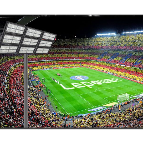 LED Sport Lighting 900 Watt 10DEG 4000K High Heat Dissipation LED Stadium Flood Light 1000W LED Flood Light 160lm/w