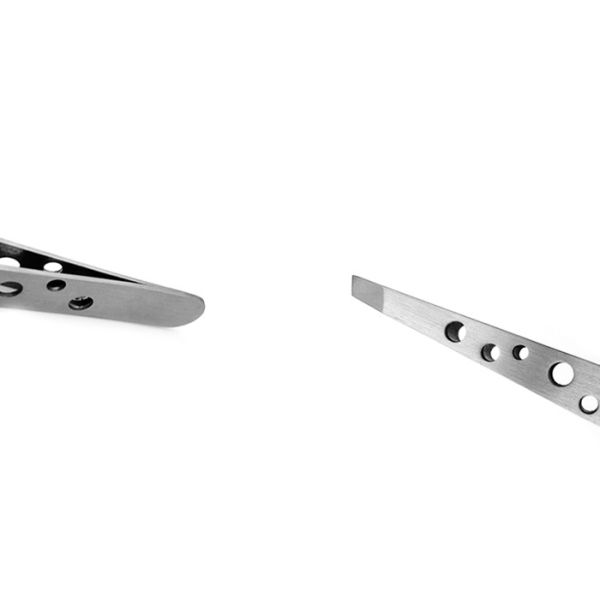Makeup Beauty Tool Tattoo Accessories Stainless Steel Eyebrow Tweezers Slant Tip
