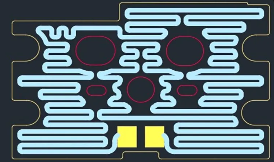 Golden Color Mica Sheet For Heater , Mica Thermic Panel Heater IATF 16949