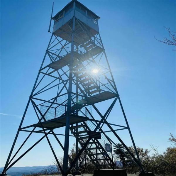 Customized 4-leg Tower Fire Guard Security Tower Angle Steel Fire Protection Watching Tower Monitoring System Watchtower