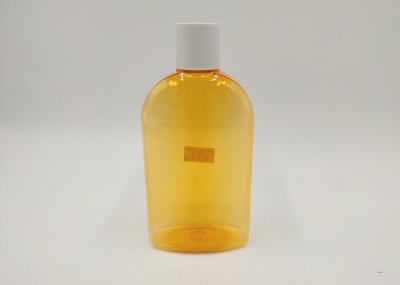 Orange Color Blank Shampoo Bottle , Cosmetic Packaging Bottle 30ml Volume