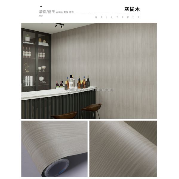 Wood Grain PVC Lamination Film for Furniture Wall Floor Protection 122cm Width * 50m