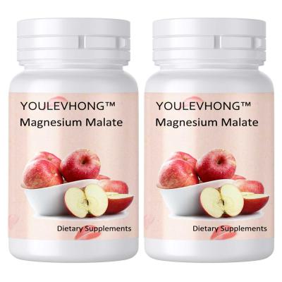 Natural Heralth 800mg Malic Acid And 200mg Magnesium Malate Supplement Gluten Free 30 Servings Nervous System Support