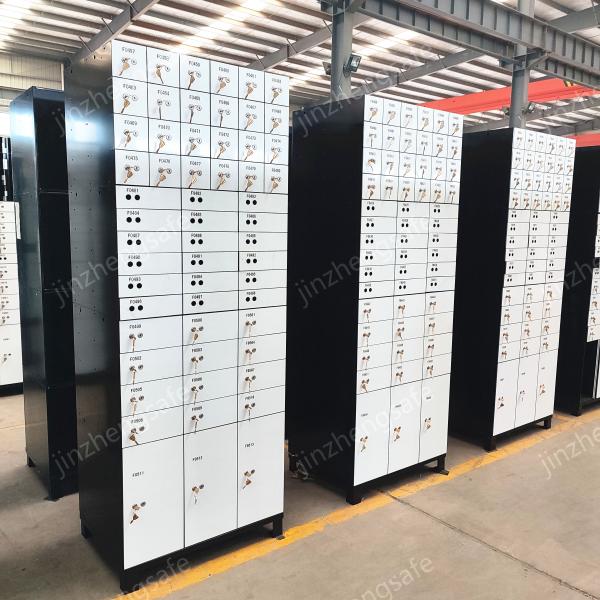 Steel Plate W271mm H99mm Fire Resistant Safe Lockers , Safe Locker Box