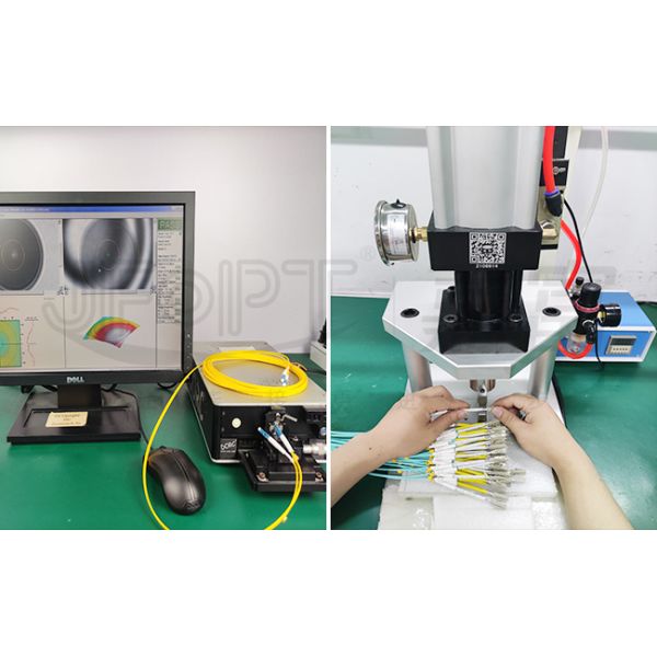 Гибкого провода мультимодный 50/125 3.0mm LSZH оптического волокна LC-LC Aqua двухшпиндельного