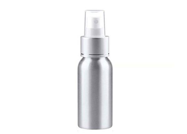 Free Sample Aluminum Sunscreen Spray Bottle 100ml 120ml With Fine Mist Sprayer