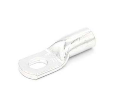 35-240mm2 Copper Tube Cable Lugs For Silver Connectors Non Insulated Copper Lug