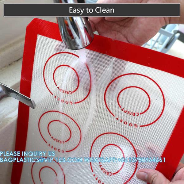 Silicone Baking Mat Roll -16IN X 10FT Non Stick Heat Resistant Food Grade Baking Mats, Reusable Freeze Dryer Mat