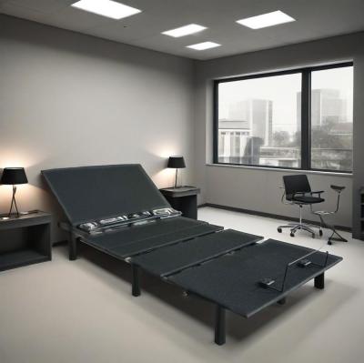Black Smart Recliner Bed Remote Control with Electric Footrest Adjustment
