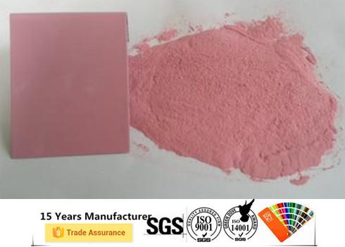 Epoxy Resin Chemical Resistant Powder Coating , SGS Approval White Powder Coating