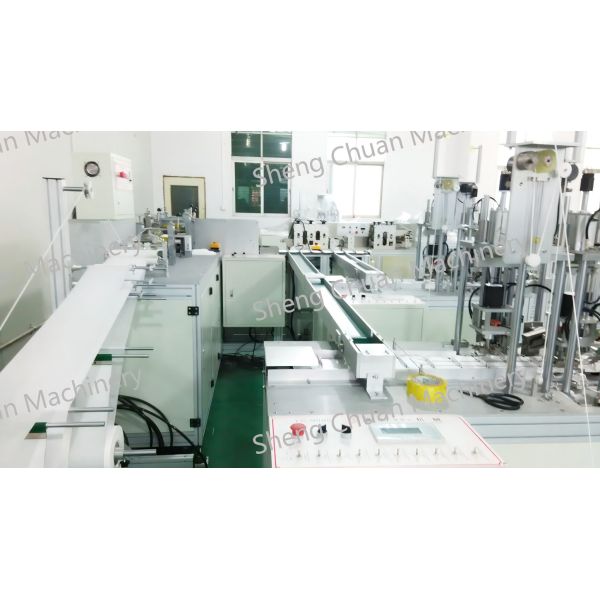 Industrial N95 Dust Mask Machine – PLC Controlled, Ultrasonic Welding, High Output