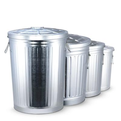 Large Super Large Outdoor Property Industry with Lid Litter Box Sanitation Outdoor Trash Can