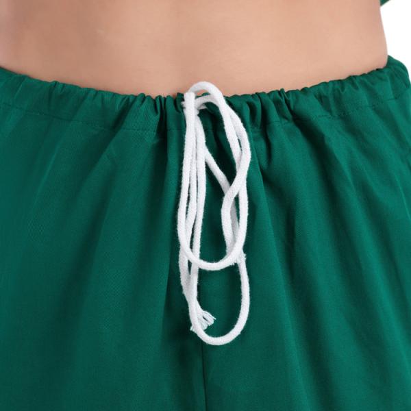 Os homens verdes esfregam a luva curto M L XL XXL 3XL 4XL dos uniformes do terno