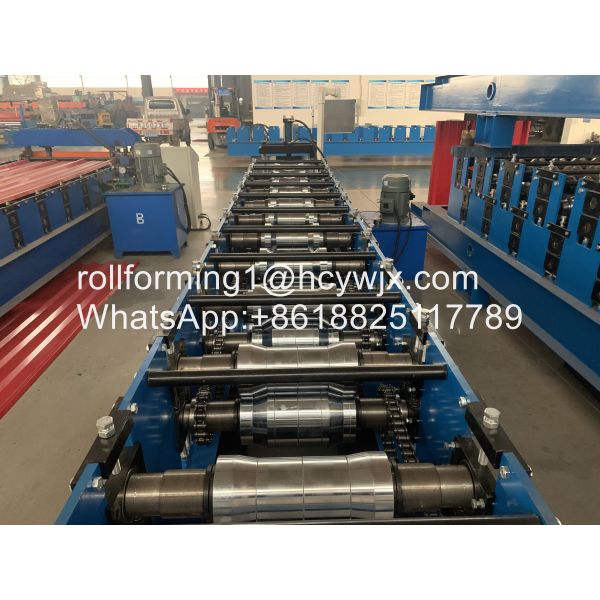 Galvanized Metal Roof 1.5mm Thickness Ridge Cap Roll Former