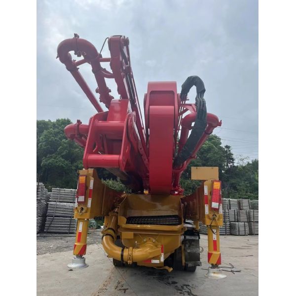 2019 SA Ny 62m Used Concrete Pump Truck for Construction on Mercedes Benz Boom Pump