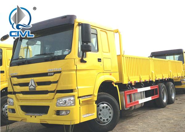 Sinotruk Howo 6x4 336 Hp Cargo Truck With Air Compressor 10 Wheel Cargo Truck