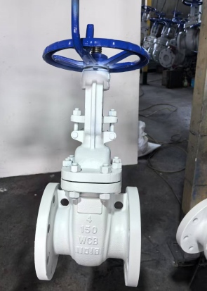 Pneumatic WCB Gate Valve Iron Flanged Valve For Water And Chemical