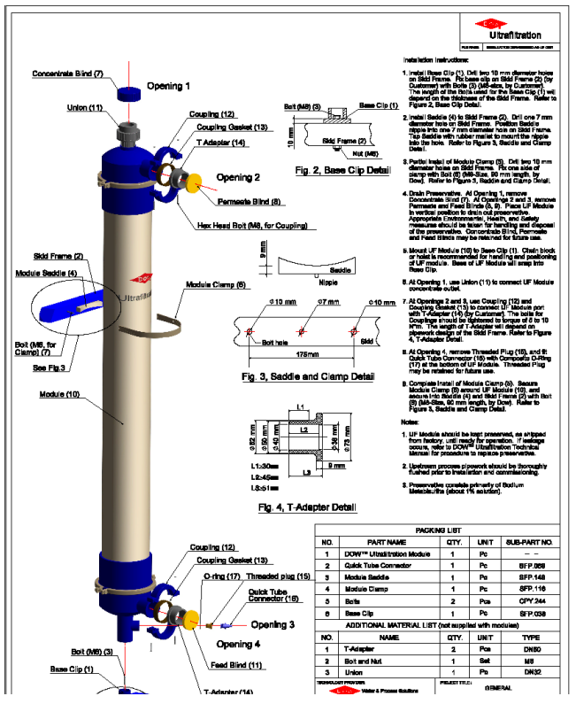 1719818521101281.png Ультрафильтрационные мембрановые модули DuPont SFP 2880XP / SFD 2880XP 2.0
