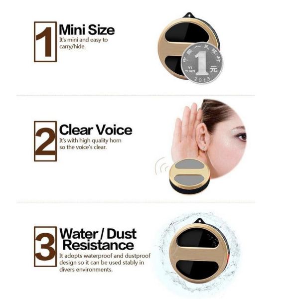Lightweight Mini Personal Gps Tracker Voice Monitoring LED Indicator Light