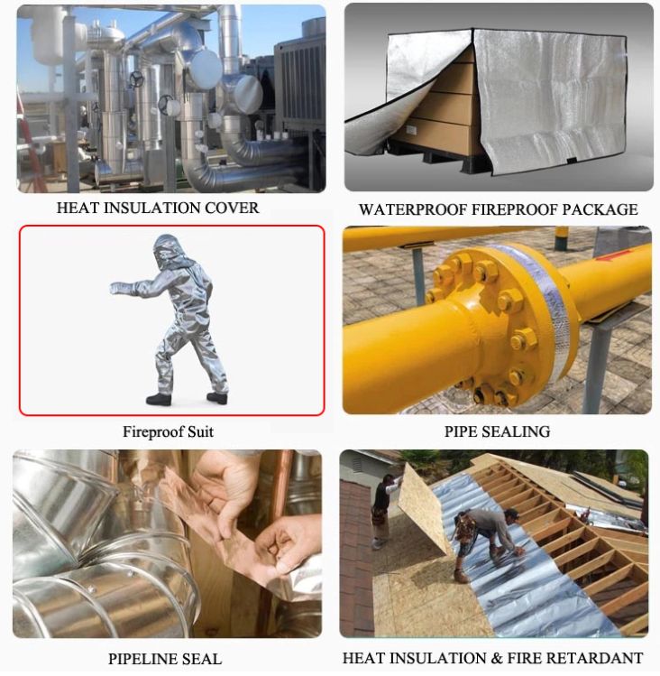 ткань стеклоткани 0.4mm прокатанная алюминиевой фольгой корозия 9 микронов анти-