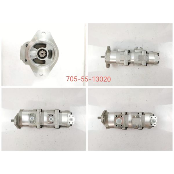 705-55-13020 Komatsu Crane Gear Pump LW100 SAL25+6+22 WEIGHT:14.352kgs