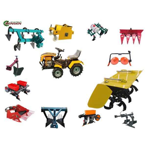 18HP Gasoline Tractor Agricultural 4 Wheel Drive Garden Tractor