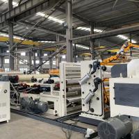 Novo tipo de papel e máquina de laminagem por extrusão de plástico para papel de poliéster