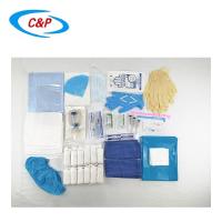 Kit de livraison pour bébé vert SMS, champ stérile fenêtré personnalisé