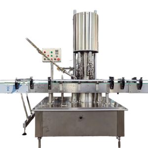 High Speed Automatic Capping Machine 4 Head Capping Machine For Bottles