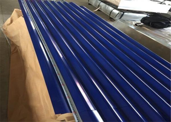 Waterproof Galvanised Corrugated Steel Roofing 24 Gauge Corrugated Metal Panels