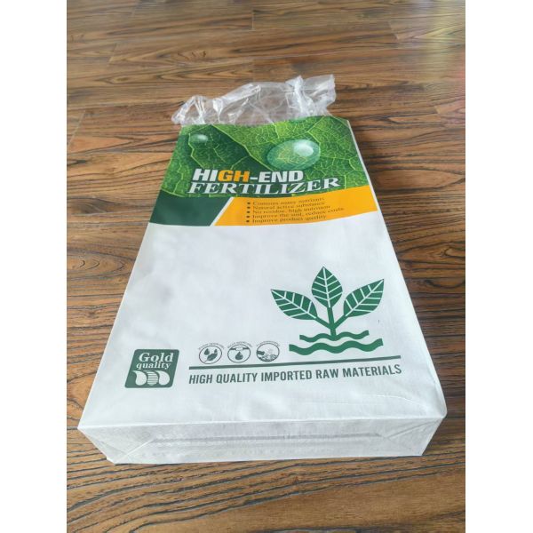 Custom 7 Color Printing UV Resistant PP Woven Bags With Environmentally Friendly Ink For Fertilizer Packaging