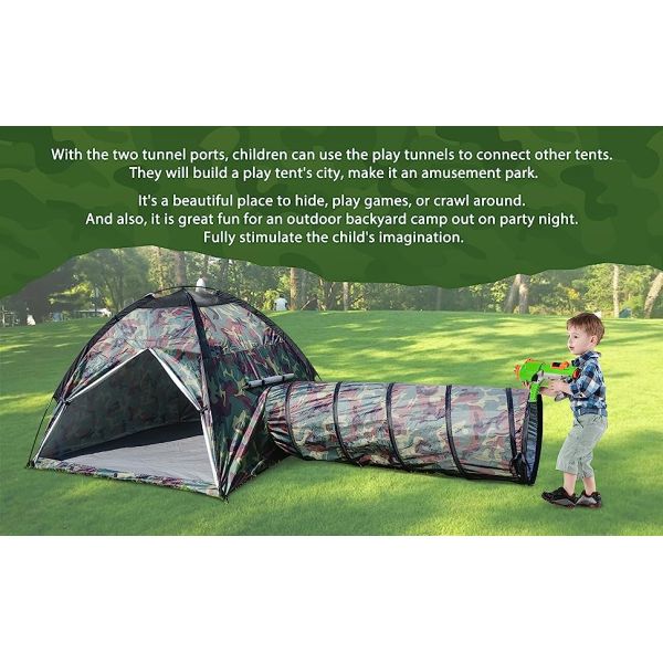 Camouflage Tent, Hiking Camping Full Coverage Tent for Outdoor Accessories, Camouflage Hiking Camping Fishing Tent