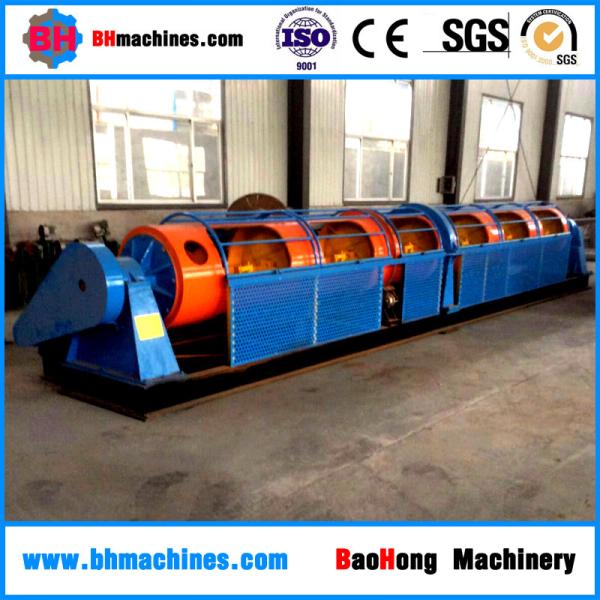 Tubular stranding steel ropes machinery GJ 200,400,500,630 roller type tubular stranding machine for electircal cable