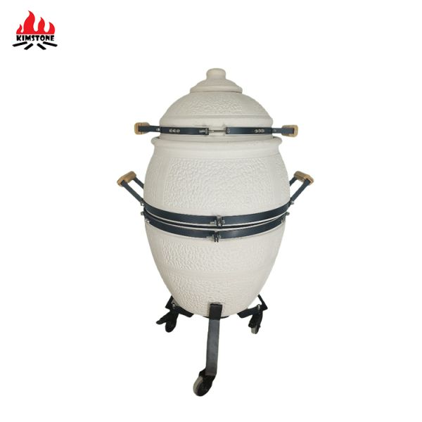 KIMSTONE New Product 21 Inch KimTop Series Kamado Hanging  Grill Clay Tandoor Oven