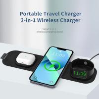 Dispositivos de Apple que dobram a carga sem fio dos modos do carregador 3 do carregador 15W Qi de Qi simultaneamente