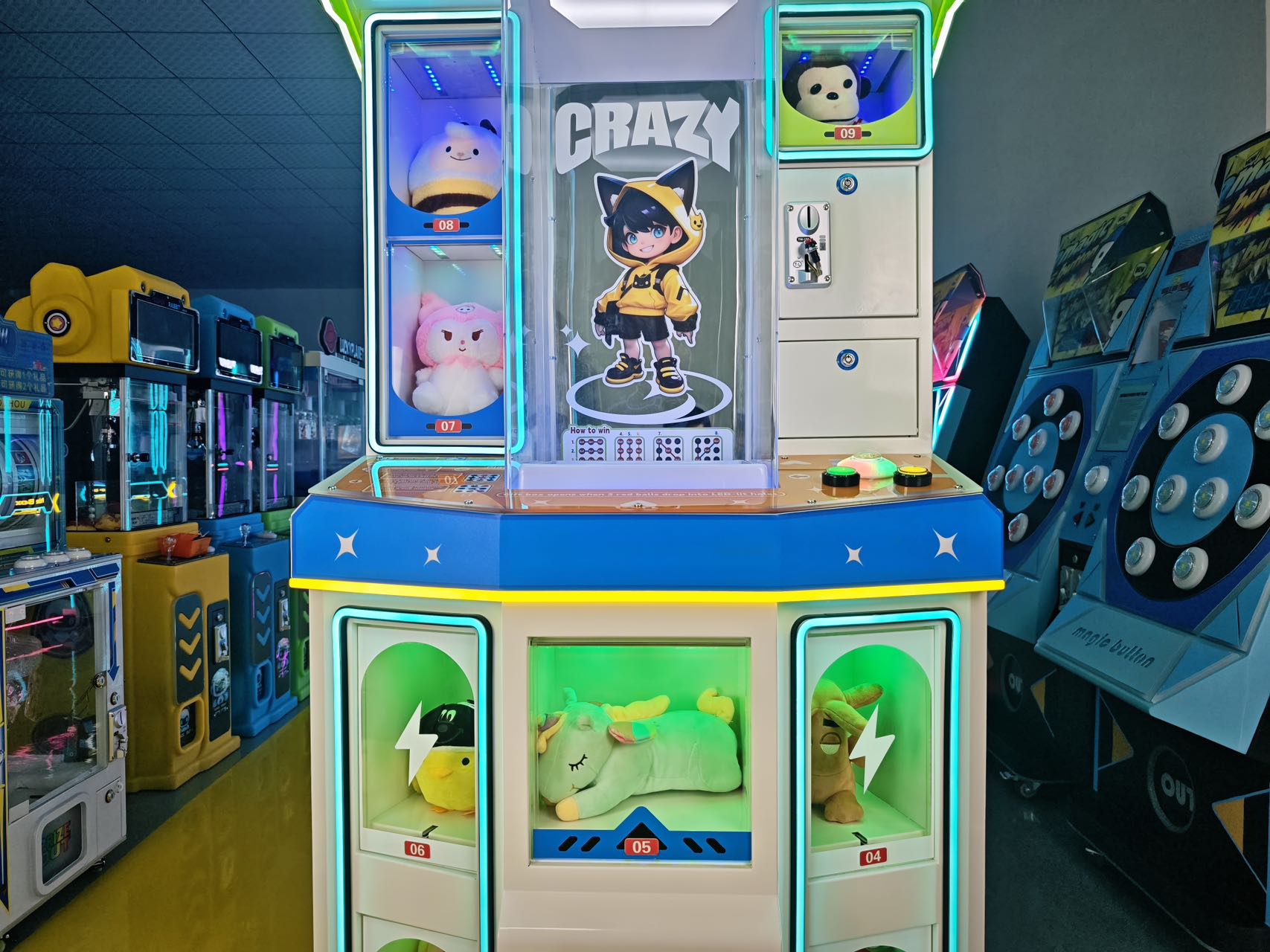 Stable Running Crazy Pinball Machine, High Playability for Indoor Playground Venue