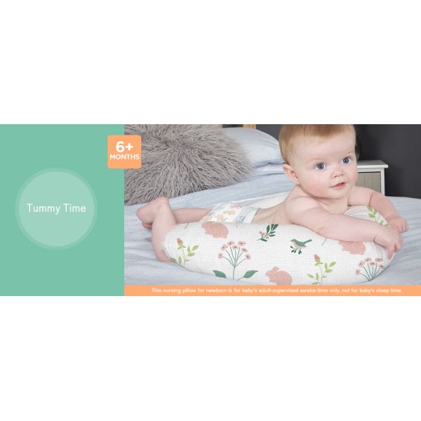 100% Cotton Portable Infant Feeding Pillow Feeding And Support Pillow For Mom Breastfeeding