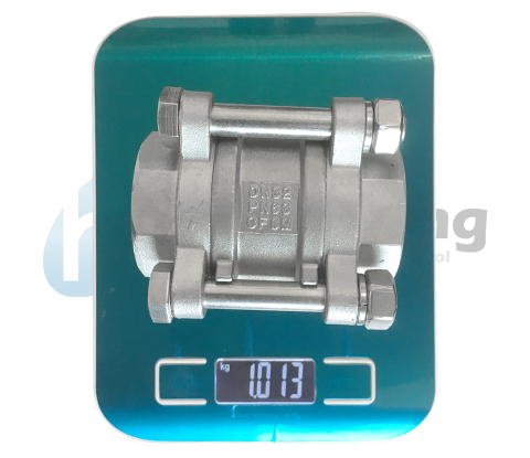 1-1/4» бсп материала задерживающего клапана 304 ПК нержавеющей стали 3, бспт, продетый нитку ньпт