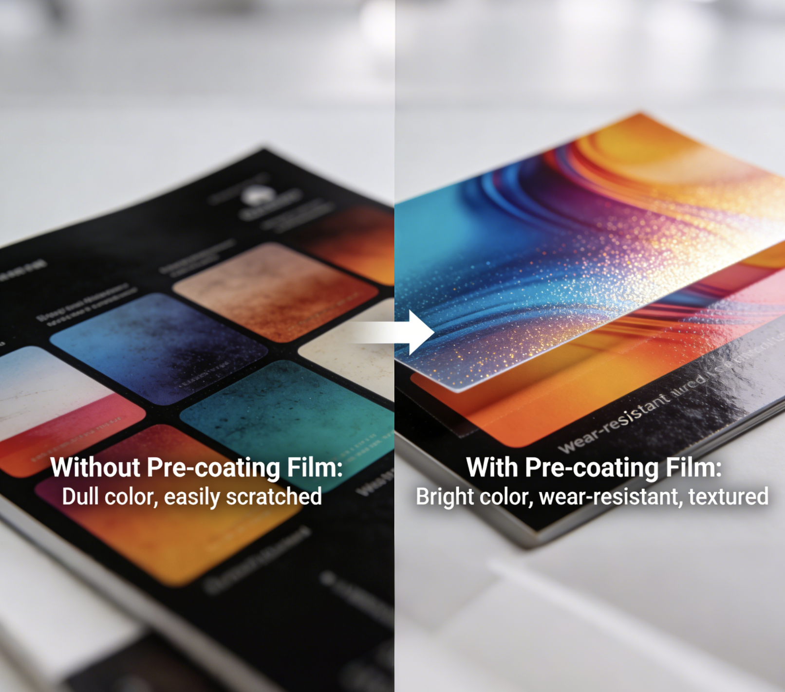 Soft Hardness Book Laminating Film with 3 Inch Paper Core for Long Lasting Protection