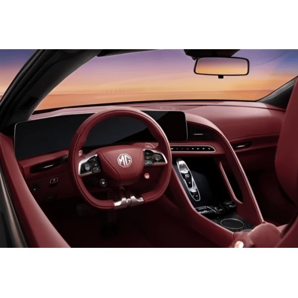 Variante especial de 100pcs en la edición de 2024MG Cyberster Red Top con CLTC 520km dos motores